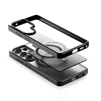 Rock Guard Touch Matte Series Magnetic Case for Samsung Galaxy S26 Plus black