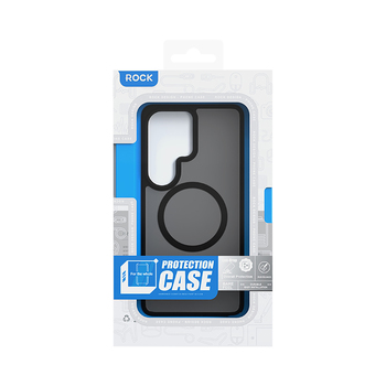 Rock Guard Touch Matte Series Magnetic Case for Samsung Galaxy S26 Plus black