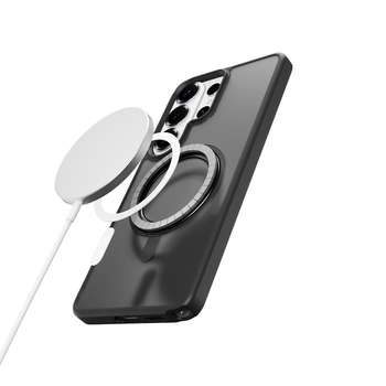 Rock Etui Rotating Stand Soft Touch Series Magnetic do Samsung Galaxy S26 Ultra czarne