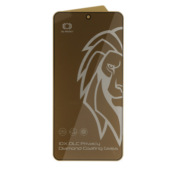 Hartowane szkło Tel Protect 10X Privacy DLC Diamond Coating do Samsung Galaxy S26 (with fingerprint unlock)