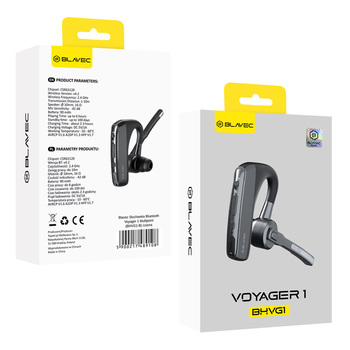 Blavec Słuchawka Bluetooth Voyager 1 Multipoint (BHVG1-B) czarna