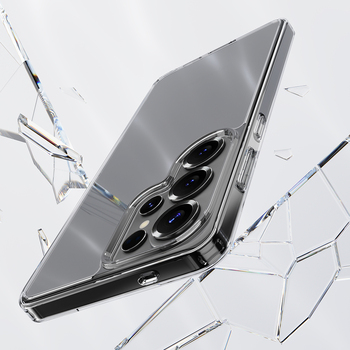 Rock Crystal Transparent Series Case for Samsung Galaxy S26 transparent