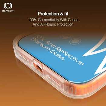 Tempered glass Tel Protect 10X AR 3.0 AntiReflective Titanium forSamsung Galaxy S24 Ultra