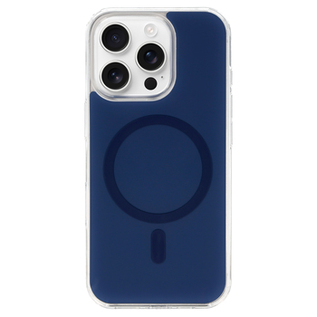 Glossy Magsafe Case do Iphone 15 Pro granatowy