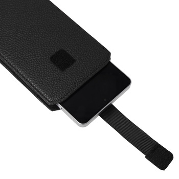 WONDER Flexi Pouch Case (Size XL) for Iphone 17 Air, iPhone 16 Plus/Samsung S26 Plus/S25 Plus/A56/A55/A54/Xiaomi 15/14/13T Pro/13T/Oppo Find X8/Find X7/Reno 12 Pro/Vivo X200/X100/V40 Pro/Motorola Edge 50 Pro/Edge 50/Edge 30 Fusion black