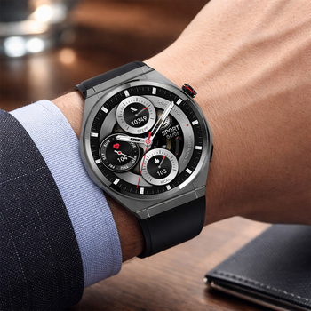 Blavec Smartwatch U-02 Kenzo HD AMOLED Voice Call (SWU02-B) czarny + 1 pasek