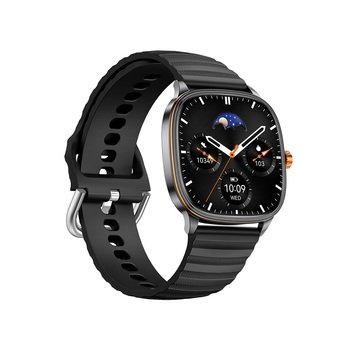 Blavec Smartwatch U-01 Mohito HD AMOLED Voice Call (SWU01-B) czarny + 1 pasek