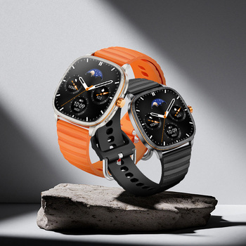 Blavec Smartwatch U-01 Mohito HD AMOLED Voice Call (SWU01-B) czarny + 1 pasek