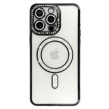 Bling Magsafe Case do Xiaomi Redmi Note 15 Pro Plus 5G czarny