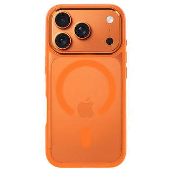Metallic Magsafe Case do Iphone 17 Pro Max Pomarańczowy