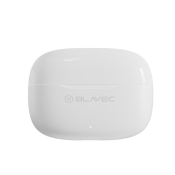 Blavec Słuchawki Bluetooth TWS BW-08 Speak AI z tłumaczeniem na żywo (BW08SA-W) białe