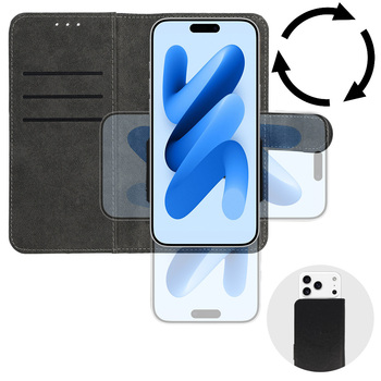 Kabura WONDER BOOK COMMON Uniwersalna (ROZMIAR XL) do Samsung A12/A13 4G/A34 5G/A02S/Xiaomi Redmi 12 4G/12C/Note 12 4G/12 Pro 5G/Oppo A53S/A72/A92 czarna