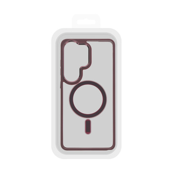 Metallic Magsafe Case do Samsung Galaxy S26 Ultra Wiśniowy