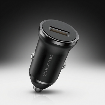 Blavec Ładowarka samochodowa BS-01A-C Road - USB - QC 3.0 18W z kablem USB na Typ C (CCBS01ACR-UB) czarna