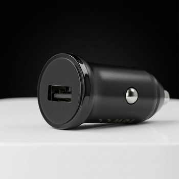 Blavec Ładowarka samochodowa BS-01A-C Road - USB - QC 3.0 18W z kablem USB na Typ C (CCBS01ACR-UB) czarna