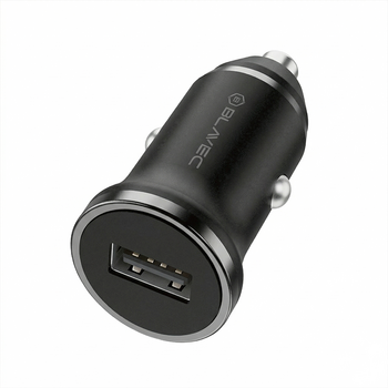 Blavec Ładowarka samochodowa BS-01A-C Road - USB - QC 3.0 18W z kablem USB na Typ C (CCBS01ACR-UB) czarna