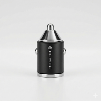 Blavec Ładowarka samochodowa BS-02B Aero - USB + Typ C - QC 3.0 18W PD 30W (CCBS02BA-UCB) czarna