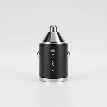 Blavec Ładowarka samochodowa BS-02B-C Aero - USB + Typ C - QC 3.0 18W PD 30W z kablem Typ C na Typ C (CCBS02BCA-UCB) czarna