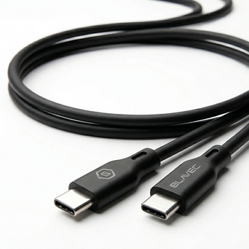 Blavec Ładowarka samochodowa BS-05B-C Nitro - USB + Typ C - QC 3.0 83W z kablem Typ C na Typ C (CCBS05BCN-UCB) czarna