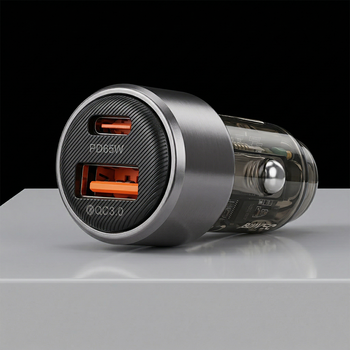 Blavec Ładowarka samochodowa BS-05B-C Nitro - USB + Typ C - QC 3.0 83W z kablem Typ C na Typ C (CCBS05BCN-UCB) czarna