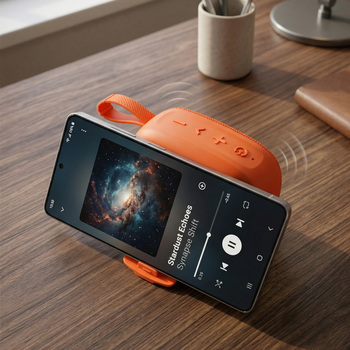 Blavec Głośnik Bezprzewodowy Bluetooth TWS WS-06 Go Play - 6W (WS06-O) pomarańczowy