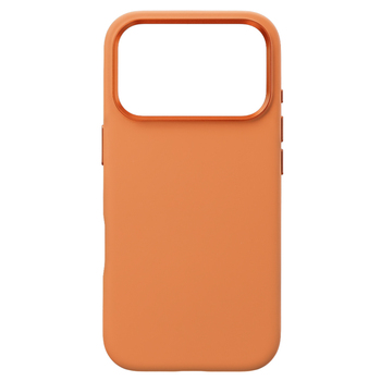 Liavec Silky Case with Metal Camera Frame do Iphone 17 Pro Max pomarańczowy
