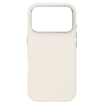 Liavec Silky Case with Metal Camera Frame do Iphone 17 Pro Max beżowy