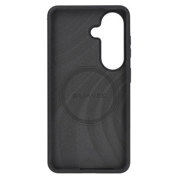 Liavec Silky Case with Metal Camera Frame do Samsung Galaxy S26 Plus czarny