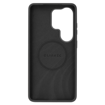 Liavec Silky Case with Metal Camera Frame for Samsung Galaxy S26 Ultra black