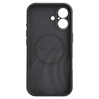 Liavec Silk Shield Case with Metal Camera Frame do Iphone 17 czarny