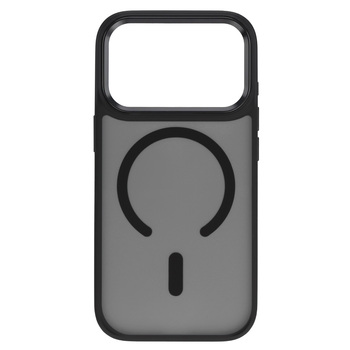 Liavec Cloudy Case with Metal Camera Frame do Iphone 17 Pro czarny (Camera Control Button)