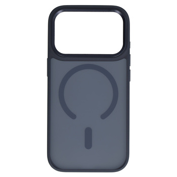 Liavec Cloudy Case with Metal Camera Frame do Iphone 17 Pro Max granatowy (Camera Control Button)