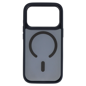 Liavec Cloudy Case with Metal Camera Frame do Iphone 17 Pro Max granatowy (Camera Control Button)