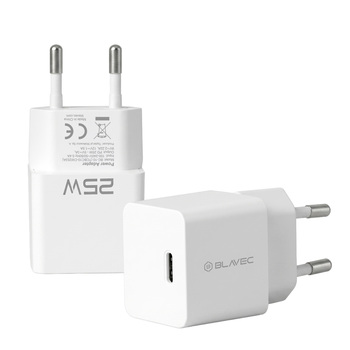 Blavec Ładowarka sieciowa BC-10 - Typ C - PD 25W 3A (TCBC10-CW253A) biała