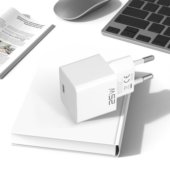 Blavec Wall charger BC-10 - Type C - PD 25W 3A with Type C to Type C cable (TCBC10-CW253A) white