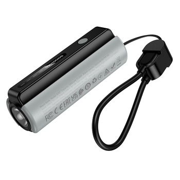 Borofone Power Bank 5000mAh BJ87 Star - Typ C - with flashlight black