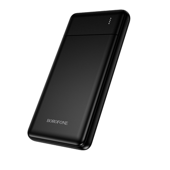 Borofone Power Bank 10000mAh BJ88 Clever - 2xUSB - czarny