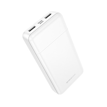 Borofone Power Bank 20000mAh BJ88A Clever - 2xUSB - biały