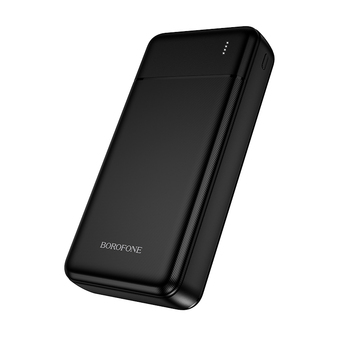 Borofone Power Bank 20000mAh BJ88A Clever - 2xUSB - czarny