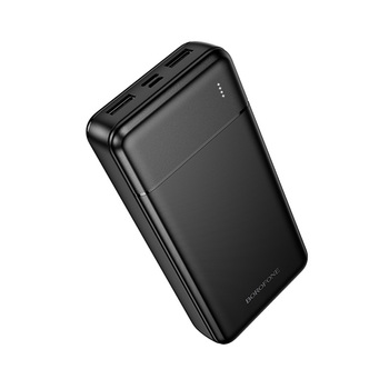 Borofone Power Bank 20000mAh BJ88A Clever - 2xUSB - czarny