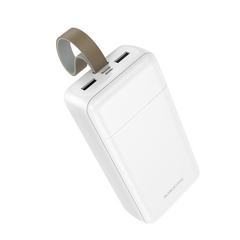 Borofone Power Bank 30000mAh BJ88B Clever - 2xUSB - biały
