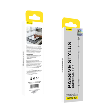 Blavec Passive Stylus Pen BPS-01 Universal 3 in 1 (BPS01-UW) white