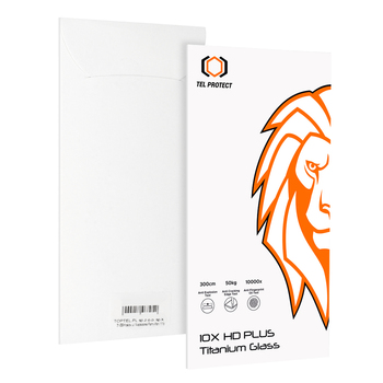 Hartowane szkło Tel Protect 10X HD Plus Titanium do Iphone 15 (koperta)