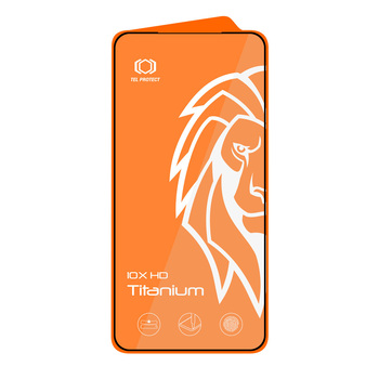 Hartowane szkło Tel Protect 10X HD Plus Titanium do Iphone 17 Pro Max/18 Pro Max (koperta)