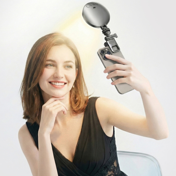 Blavec Lampa pierścieniowa Selfie Aura Mini LED P-60 klips (LPP60-KLB) czarna
