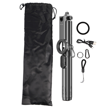 Blavec Selfie Stick Aluminium Fusion P-12 Magsafe Auto pop tripod + pilot 1,60 metra (SSFP12-MTRAPB160) czarny