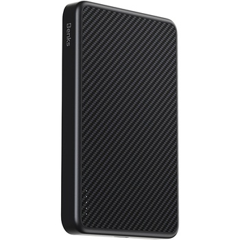 Benks Power Bank 10000mAh MP17 Aramid Fiber 600D - Typ C - magnetyczny z ładowaniem indukcyjnym
