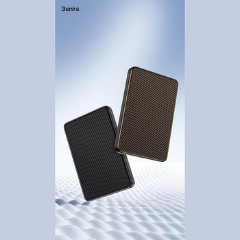 Benks Power Bank 10000mAh MP17 Aramid Fiber 600D - Typ C - magnetyczny z ładowaniem indukcyjnym