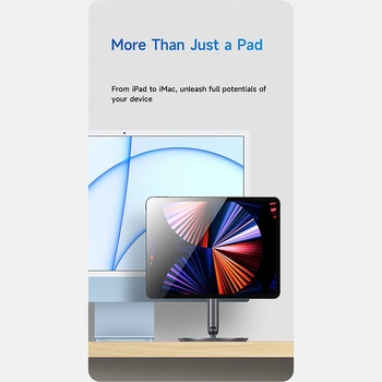 Benks Uchwyt biurkowy na tablet L43 Infinity Pro magnetyczny do Ipad Pro 11 ciemnoszary