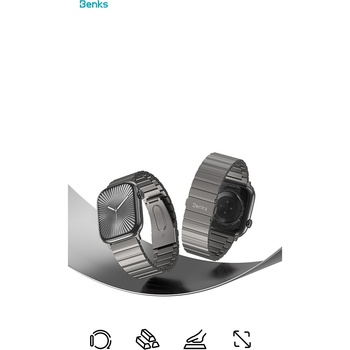 Benks Pasek Adjustable Titanium Watch Band do Apple Watch 42/44/45/49